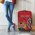 Personalized Kenya Coat Of Arms Luggage Cover Ethnic Seamless Pattern - Wonder Print Shop