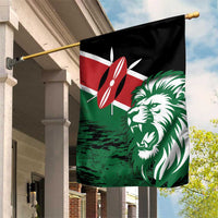 Kenya Lion Head Garden Flag Flag Style - Wonder Print Shop