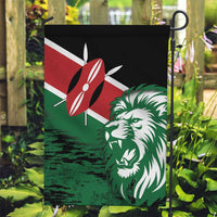 Kenya Lion Head Garden Flag Flag Style - Wonder Print Shop