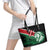 Kenya Lion Head Leather Tote Bag Flag Style - Wonder Print Shop
