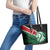 Kenya Lion Head Leather Tote Bag Flag Style - Wonder Print Shop