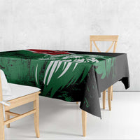 Kenya Lion Head Tablecloth Flag Style - Wonder Print Shop