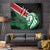 Kenya Lion Head Tapestry Flag Style - Wonder Print Shop