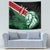 Kenya Lion Head Tapestry Flag Style - Wonder Print Shop