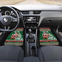 Personalized Kenya Christmas Car Mats African Santa Claus - Heri ya Krismasi - Wonder Print Shop
