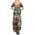 Personalized Kenya Christmas Summer Maxi Dress African Santa Claus - Heri ya Krismasi - Wonder Print Shop