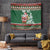 Personalized Kenya Christmas Tapestry African Santa Claus - Heri ya Krismasi - Wonder Print Shop