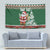 Personalized Kenya Christmas Tapestry African Santa Claus - Heri ya Krismasi - Wonder Print Shop