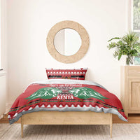 Kenya Christmas Lion Bedding Set Heri ya Krismasi - Wewe pia - Wonder Print Shop