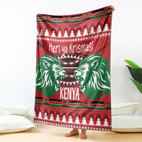 Kenya Christmas Lion Blanket Heri ya Krismasi - Wewe pia