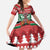Kenya Christmas Lion Family Matching Long Sleeve Bodycon Dress and Hawaiian Shirt Heri ya Krismasi - Wewe pia - Wonder Print Shop