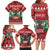 Kenya Christmas Lion Family Matching Long Sleeve Bodycon Dress and Hawaiian Shirt Heri ya Krismasi - Wewe pia - Wonder Print Shop