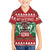 Kenya Christmas Lion Family Matching Off Shoulder Short Dress and Hawaiian Shirt Heri ya Krismasi - Wewe pia - Wonder Print Shop