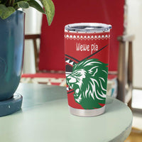 Kenya Christmas Lion Tumbler Cup Heri ya Krismasi - Wewe pia - Wonder Print Shop