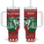 Kenya Christmas Lion Tumbler With Handle Heri ya Krismasi - Wewe pia - Wonder Print Shop
