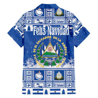 El Salvador Christmas Family Matching Tank Maxi Dress and Hawaiian Shirt The Torogoz Cartoon With Coat Of Arms - Wonder Print Shop