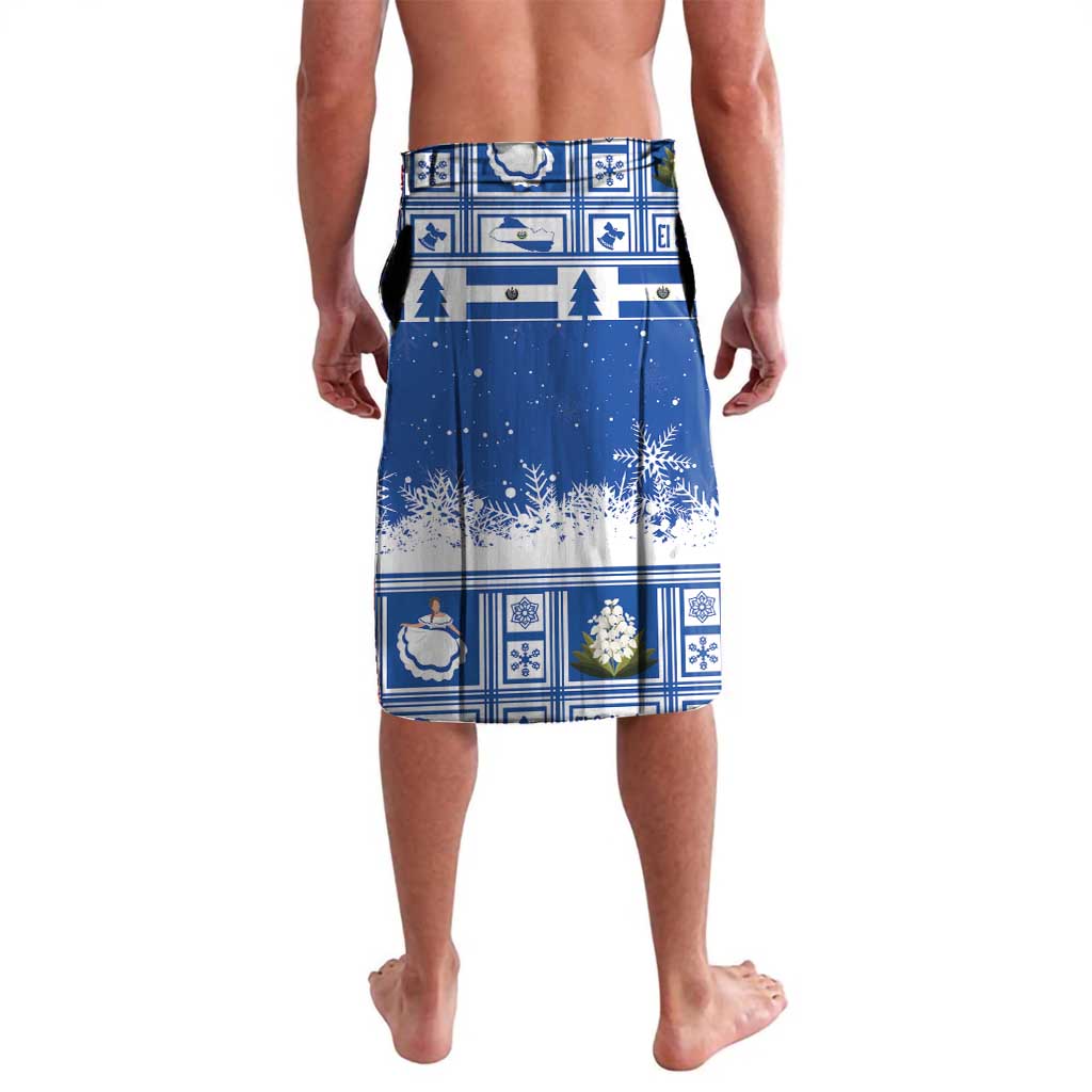 El Salvador Christmas Lavalava The Torogoz Cartoon With Coat Of Arms - Wonder Print Shop