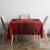 Custom Belgium Rugby Tablecloth Diables Noirs Lion Head - Wonder Print Shop