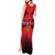 Custom Belgium Rugby Tank Maxi Dress Diables Noirs Lion Head - Wonder Print Shop