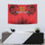 Custom Belgium Rugby Tapestry Diables Noirs Lion Head - Wonder Print Shop