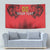 Custom Belgium Rugby Tapestry Diables Noirs Lion Head - Wonder Print Shop