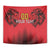 Custom Belgium Rugby Tapestry Diables Noirs Lion Head - Wonder Print Shop