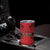 Custom Belgium Rugby Tumbler Cup Diables Noirs Lion Head - Wonder Print Shop