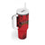 Custom Belgium Rugby Tumbler With Handle Diables Noirs Lion Head - Wonder Print Shop
