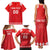 Custom Switzerland Rugby Family Matching Tank Maxi Dress and Hawaiian Shirt Edelweis Pattern - Wonder Print Shop