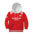 Custom Switzerland Rugby Kid Hoodie Edelweis Pattern - Wonder Print Shop