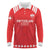 Custom Switzerland Rugby Long Sleeve Polo Shirt Edelweis Pattern - Wonder Print Shop