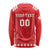 Custom Switzerland Rugby Long Sleeve Shirt Edelweis Pattern - Wonder Print Shop