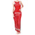 Custom Switzerland Rugby Tank Maxi Dress Edelweis Pattern - Wonder Print Shop