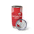 Custom Switzerland Rugby Tumbler Cup Edelweis Pattern - Wonder Print Shop
