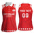Custom Switzerland Rugby Women Sleeveless Polo Shirt Edelweis Pattern - Wonder Print Shop