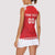Custom Switzerland Rugby Women Sleeveless Polo Shirt Edelweis Pattern - Wonder Print Shop