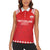 Custom Switzerland Rugby Women Sleeveless Polo Shirt Edelweis Pattern - Wonder Print Shop
