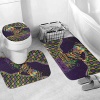 Mardi Gras Alligator Bathroom Set Let the Gator Jazz Roll - Wonder Print Shop