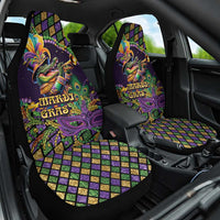 Mardi Gras Alligator Car Seat Cover Let the Gator Jazz Roll - Wonder Print Shop