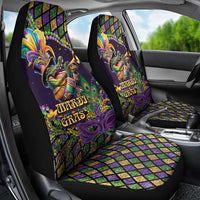 Mardi Gras Alligator Car Seat Cover Let the Gator Jazz Roll - Wonder Print Shop