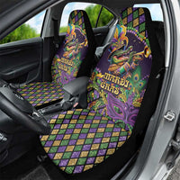 Mardi Gras Alligator Car Seat Cover Let the Gator Jazz Roll - Wonder Print Shop