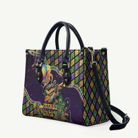 Mardi Gras Alligator Leather Bag Let the Gator Jazz Roll - Wonder Print Shop