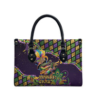 Mardi Gras Alligator Leather Bag Let the Gator Jazz Roll - Wonder Print Shop
