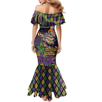Mardi Gras Alligator Mermaid Dress Let the Gator Jazz Roll - Wonder Print Shop
