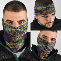 Mardi Gras Alligator Neck Gaiter Let the Gator Jazz Roll - Wonder Print Shop