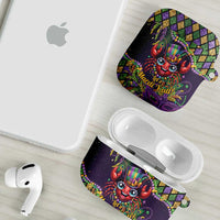 Mardi Gras Crawfish AirPods Case Let's Mardi Y'all - Wonder Print Shop