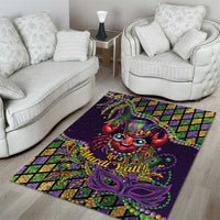 Mardi Gras Crawfish Area Rug Let's Mardi Y'all - Wonder Print Shop