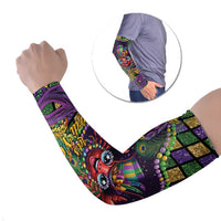 Mardi Gras Crawfish Arm Sleeves Let's Mardi Y'all - Wonder Print Shop