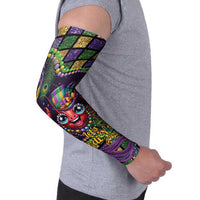 Mardi Gras Crawfish Arm Sleeves Let's Mardi Y'all - Wonder Print Shop