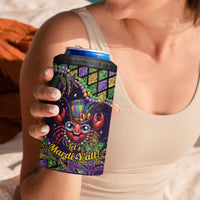 Mardi Gras Crawfish 4 in 1 Can Cooler Tumbler Let's Mardi Y'all - Wonder Print Shop